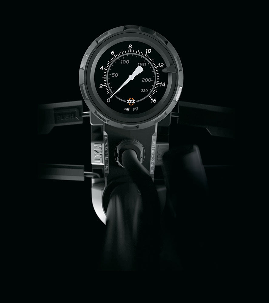 Αντλία ποδιών SKS GERMANY RENNKOMPRESSOR NXT Μαύρο