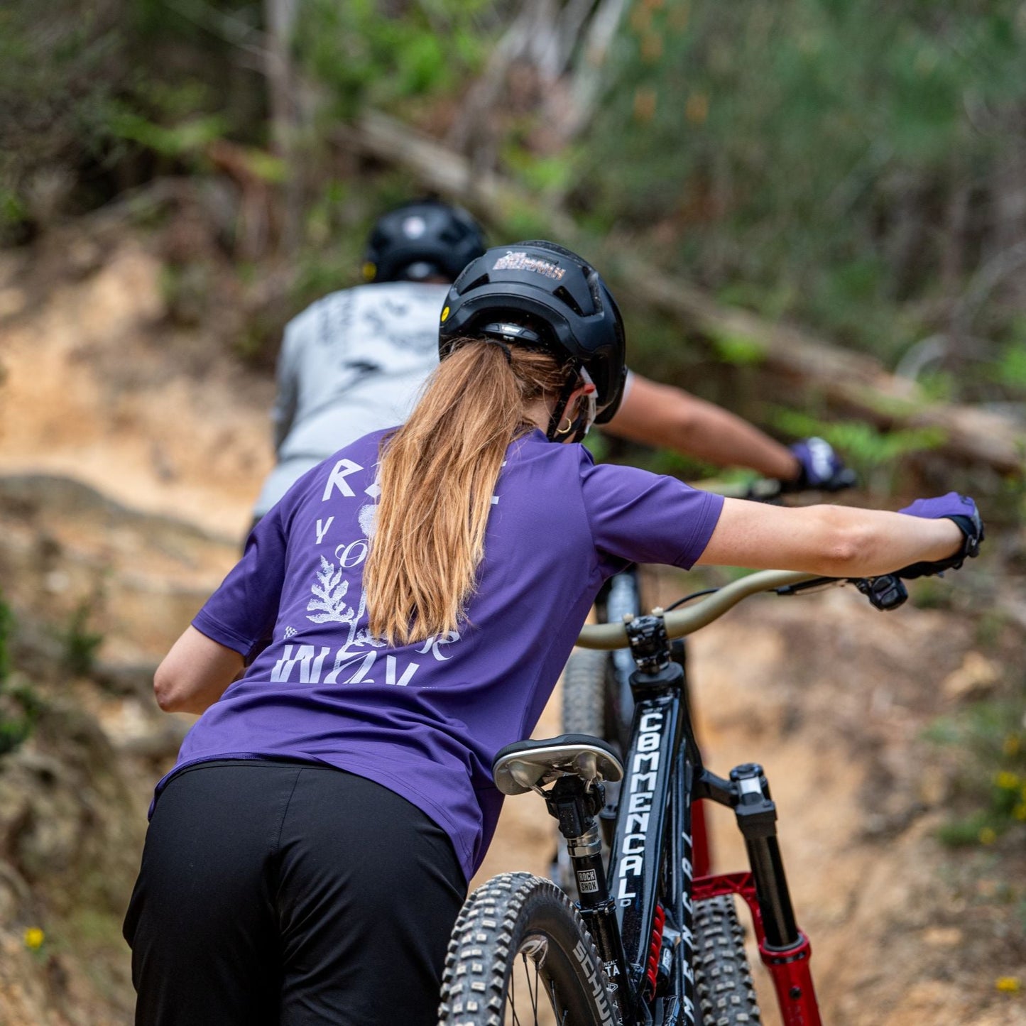 NORTHWAVE XTRAIL 2 Γυναικείο κοντομάνικο Jersey μωβ