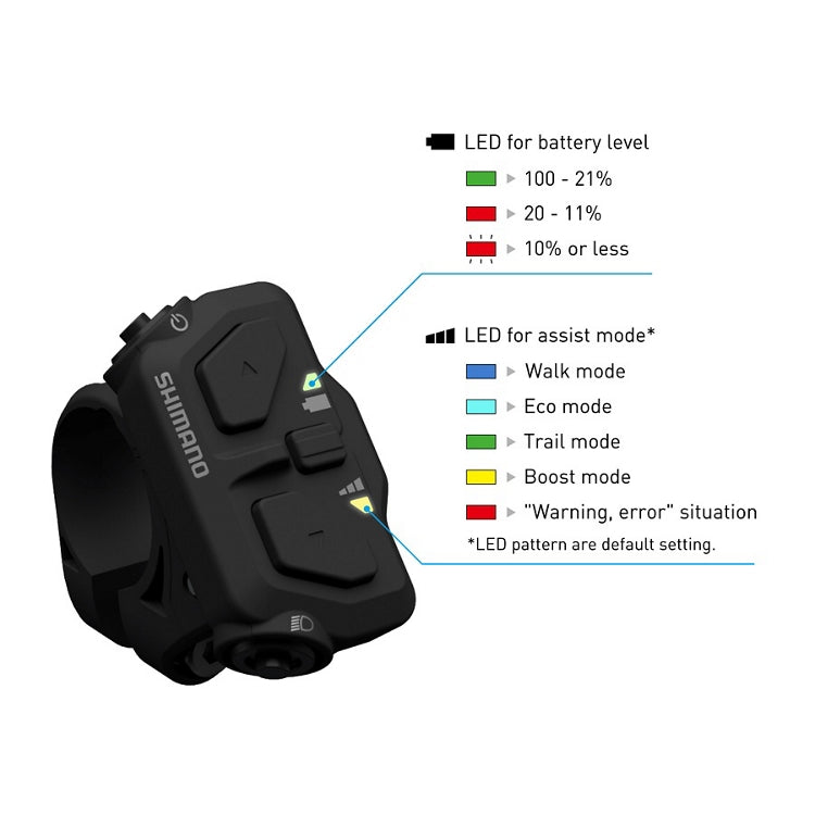 SHIMANO SW-EN600 remote control Left (22.2mm collar)