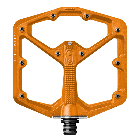 CRANKBROTHERS STAMP 7 Μεγάλα πορτοκαλί επίπεδα πετάλια