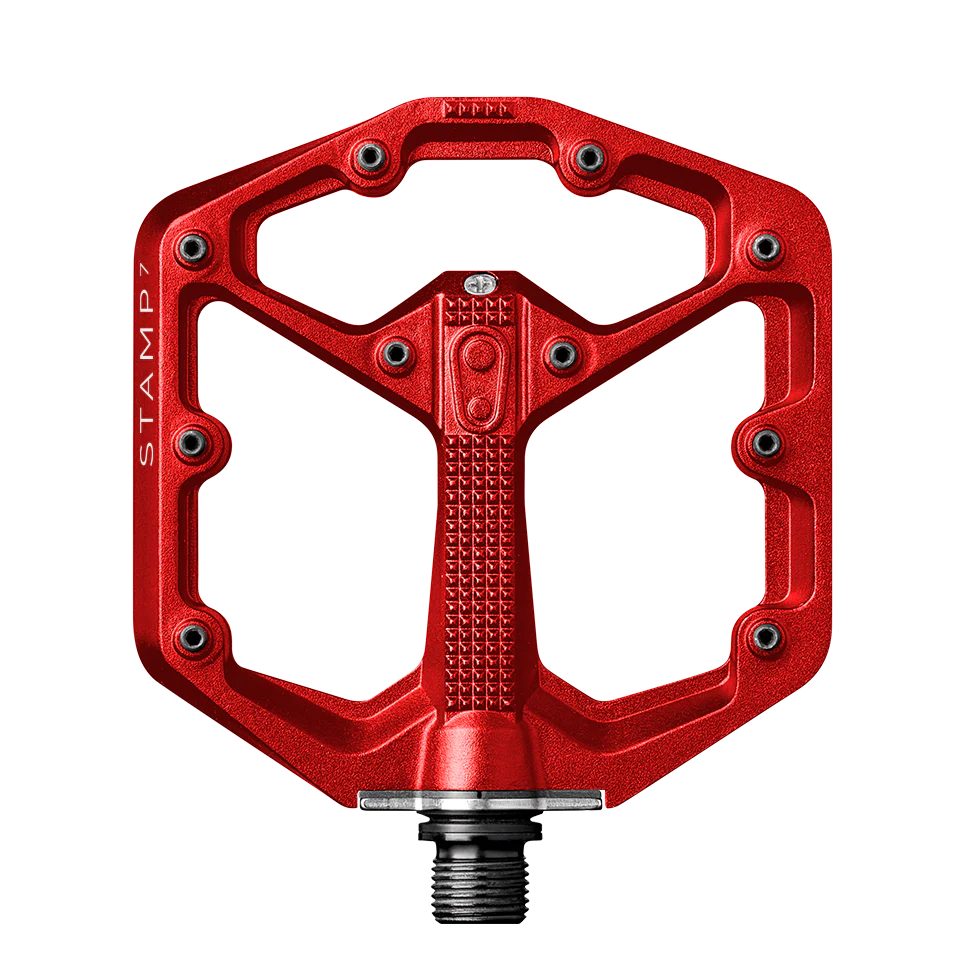 CRANKBROTHERS STAMP 7 Μικρά επίπεδα πετάλια Κόκκινο
