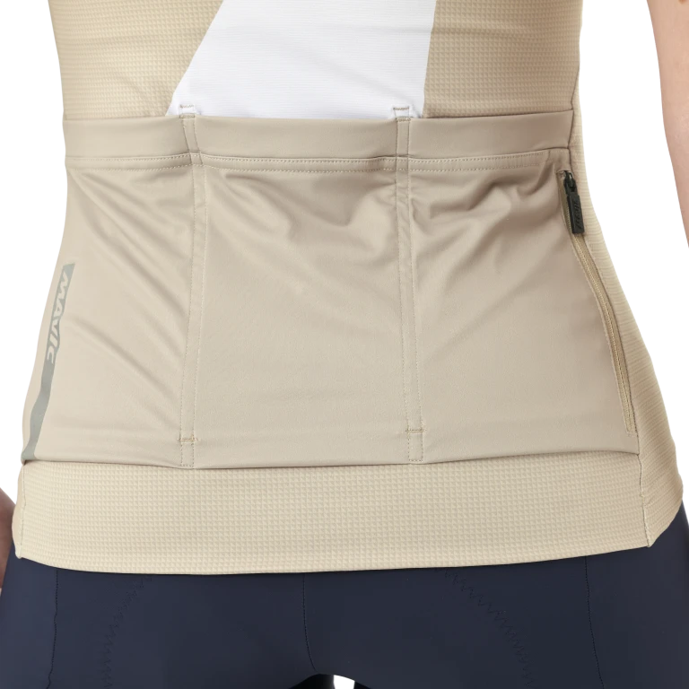 MAVIC AKSIUM GRAPHIC Κοντομάνικο Jersey Γυναίκες Μπεζ