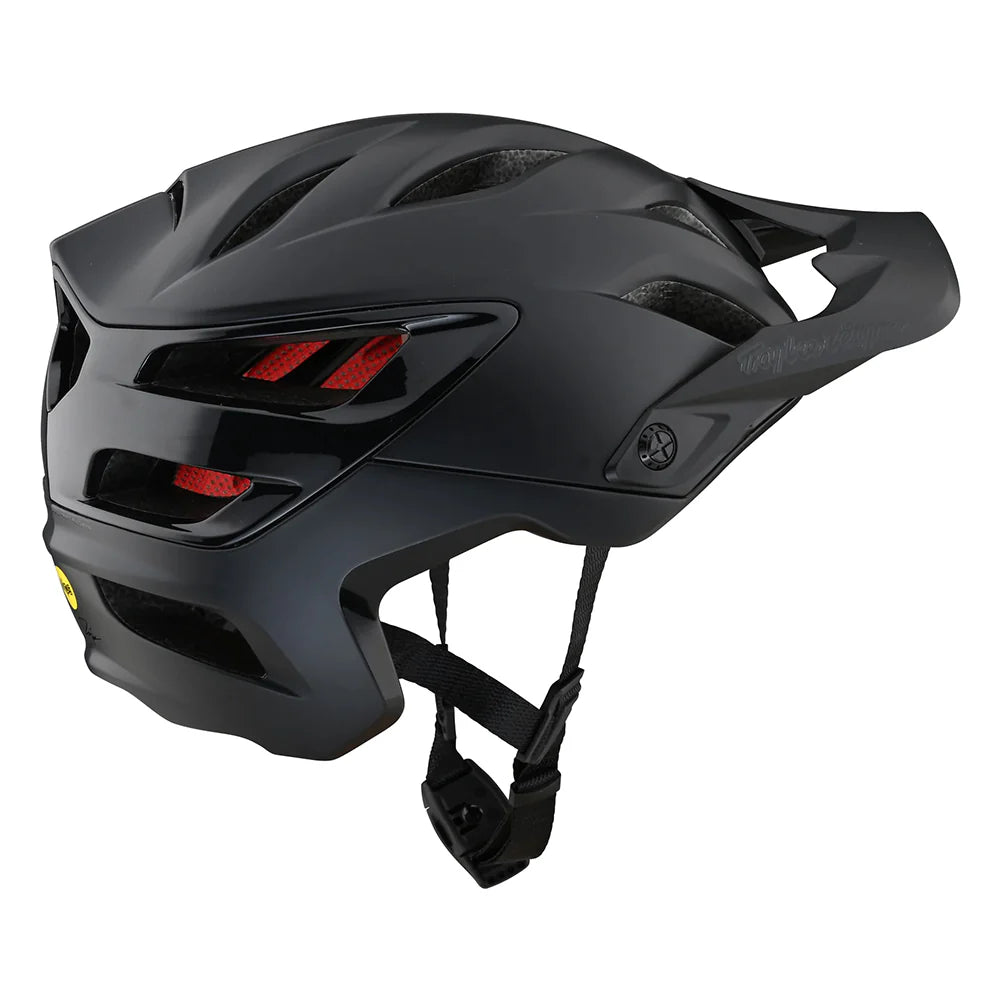 TROY LEE DESIGNS A3 MIPS UNO MTB κράνος μαύρο