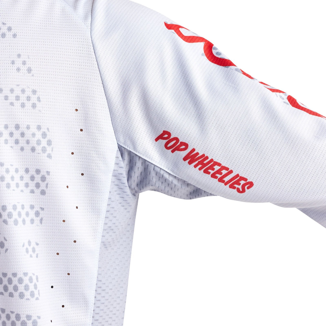TROY LEE DESIGNS SPRINT SRAM Long Sleeve Jersey White