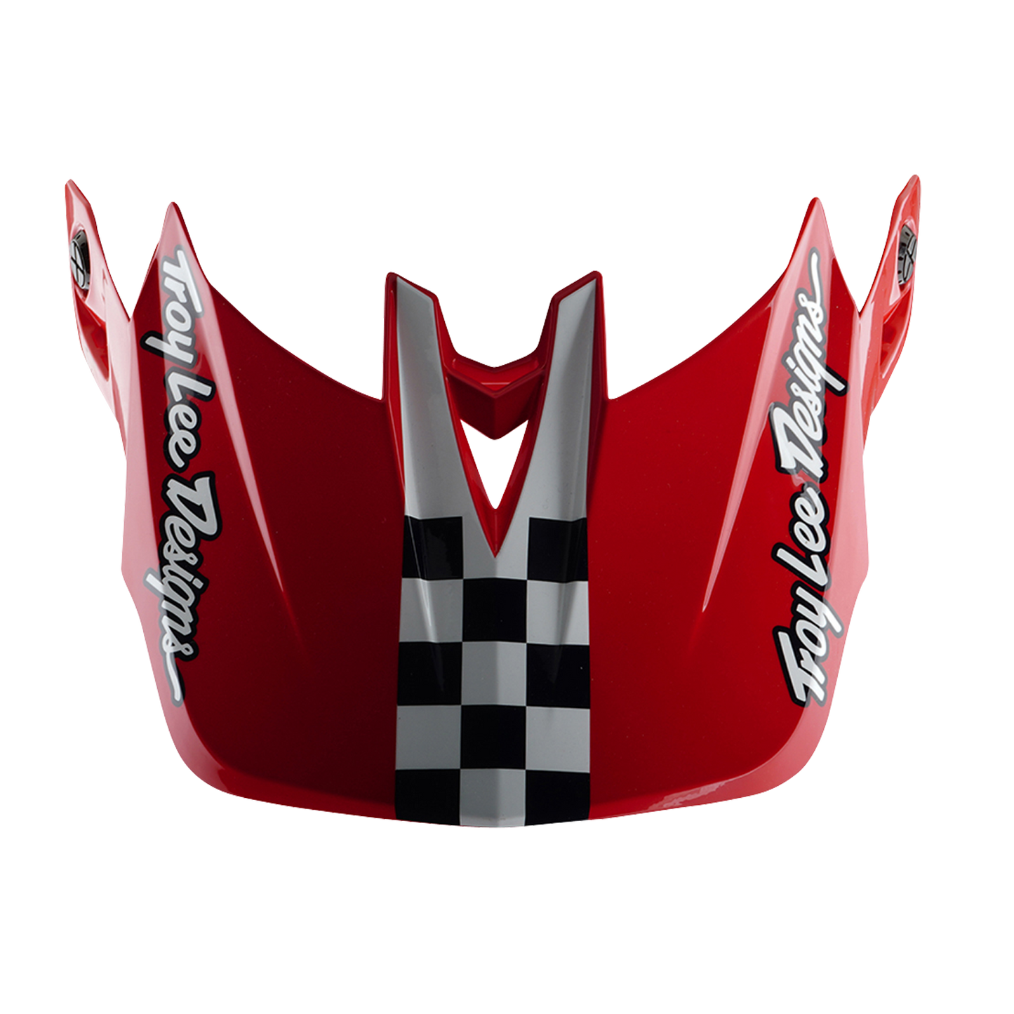 TROY LEE DESIGN D4 POLYACRYLITE FIFTY 50 κράνος MTB Λευκό/κόκκινο