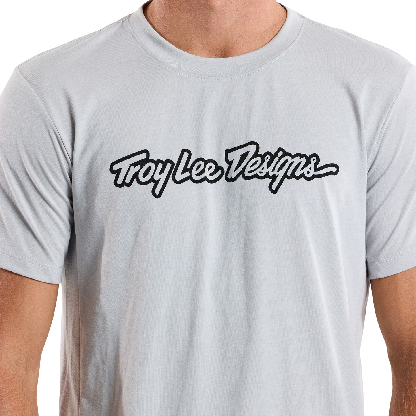 TROY LEE DESIGNS SKYLINE RIDE TEE SIGNATURE Jersey κοντομάνικο γκρι 2025