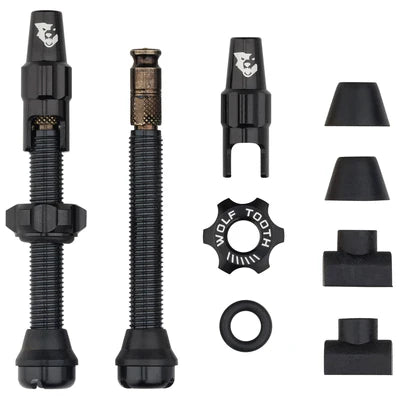 WOLF TOOTH CLIK VALVE Βαλβίδα χωρίς σωλήνες Μαύρο