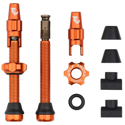 WOLF TOOTH CLIK VALVE Βαλβίδα χωρίς σωλήνες Πορτοκαλί