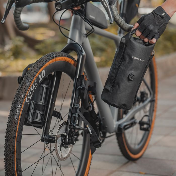 Fork bag TOPEAK DRYBAG 4 L Black