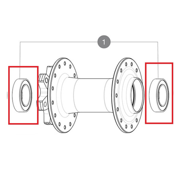 ΚΙΤ ΡΟΥΛΕΜΆΝ MAVIC 18X30X7 + ΚΥΜΑΤΟΕΙΔΉΣ ΡΟΔΈΛΑ + ΚΛΙΠ