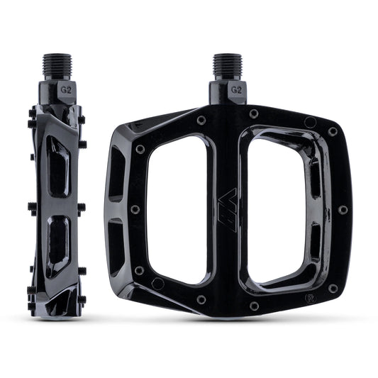 DMR V8 Flat Pedals Μαύρο
