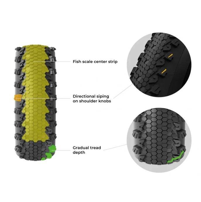VITTORIA Terreno T30 fine loose 700x45c Gravel Endurance G2.0 Tubeless Ready Soft Black Q2 2025 ελαστικό