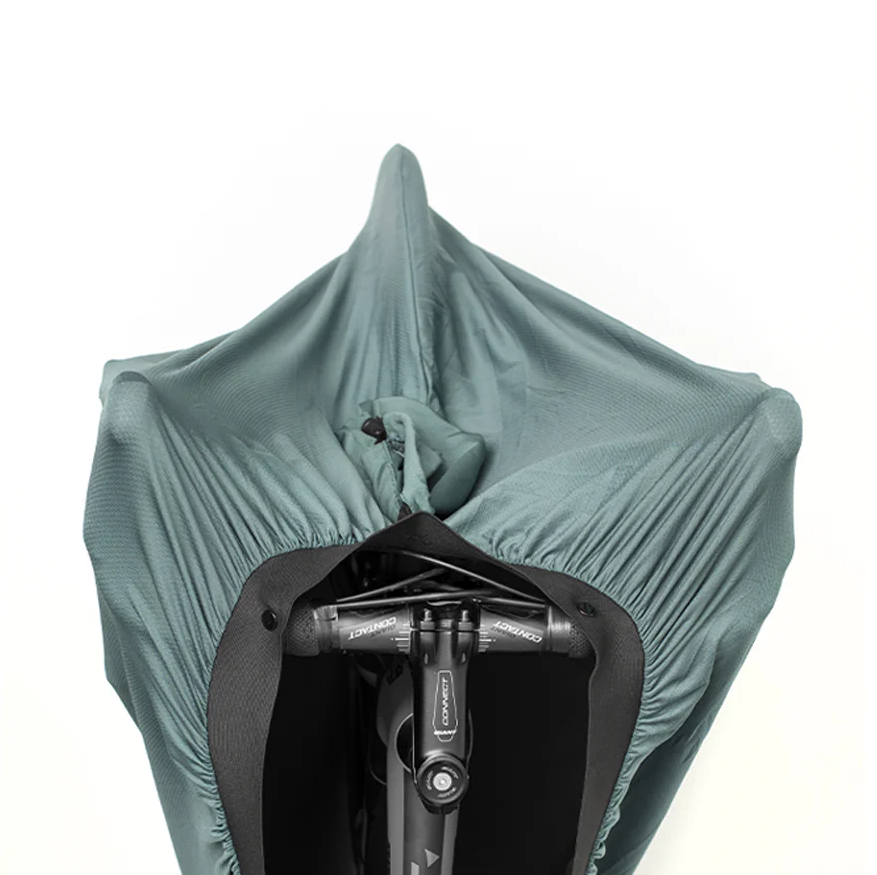 BUDS Επεκτάσιμο κάλυμμα κάλτσας ποδηλάτου Πράσινο