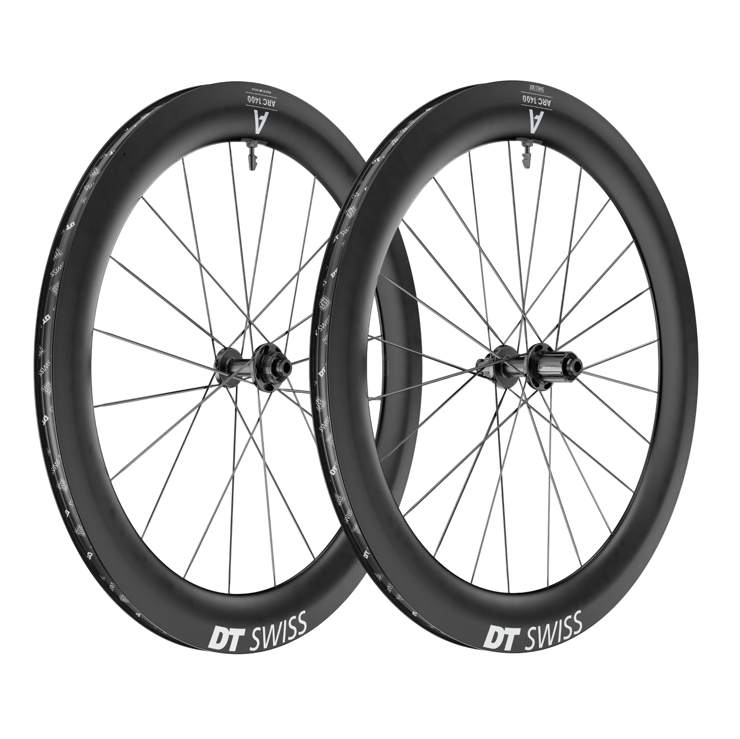 Ζεύγος τροχών DT SWISS ARC 1400 DICUT 65 Tubeless Ready (Center Lock)