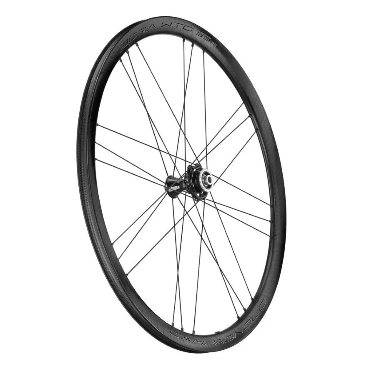 Pair of CAMPAGNOLO BORA WTO 33 DISC Tubeless Ready Wheels (Center Lock)