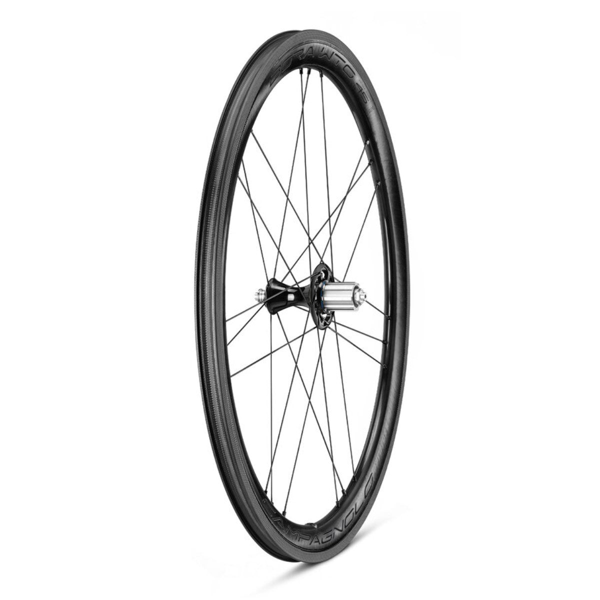 CAMPAGNOLO BORA WTO 45 DARK LABEL Πίσω τροχός με ελαστικά