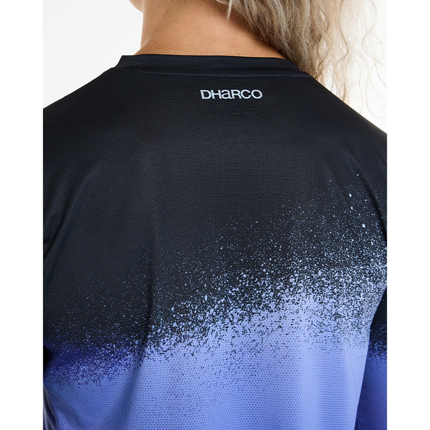 Γυναικείο DHARCO RACE ULTRA VIOLET Long Sleeve Jersey Μαύρο/Μωβ