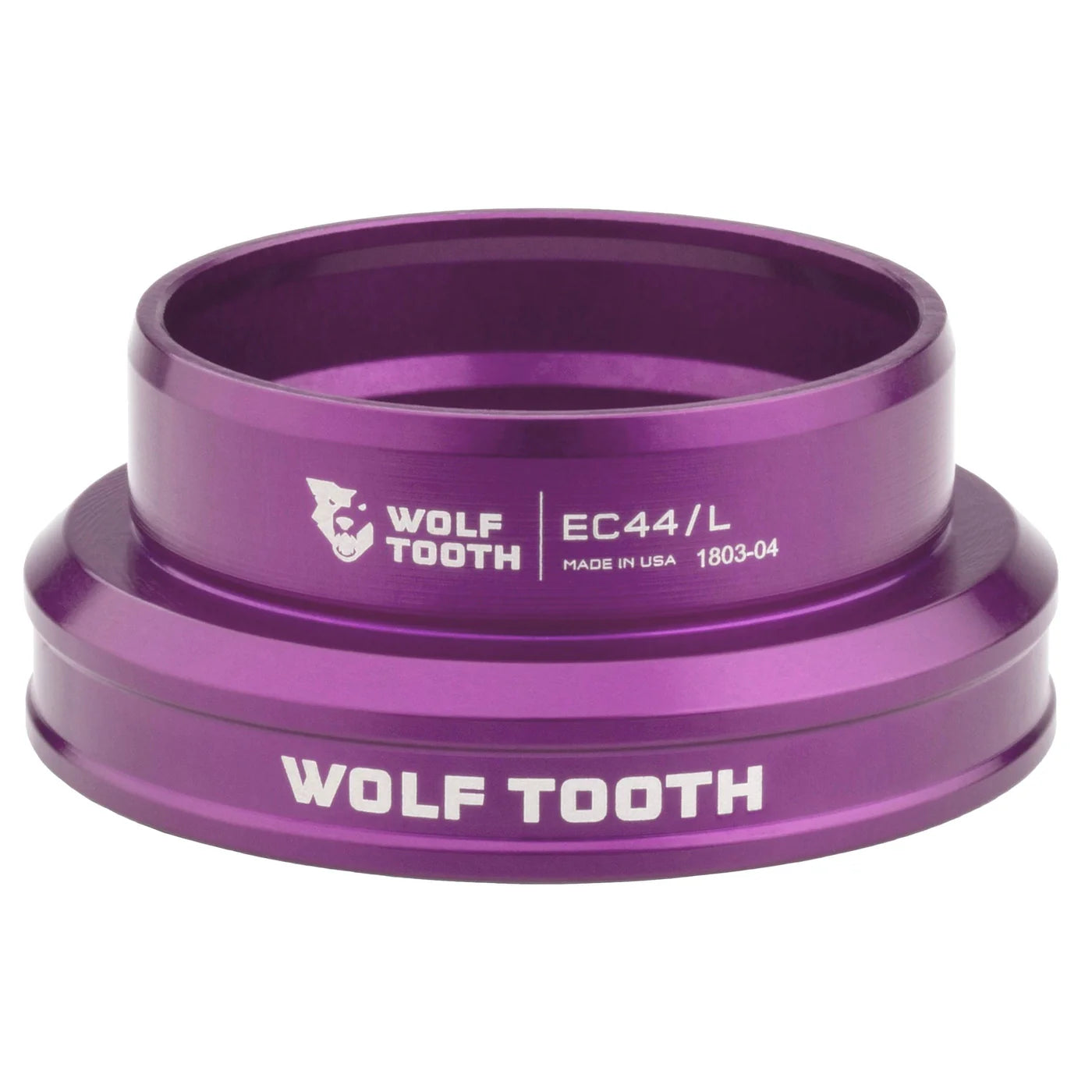 Κάτω Κύπελλο για Εξωτερικό Σετ Διεύθυνσης WOLF TOOTH PERFORMANCE 1.5" EC44 Μωβ
