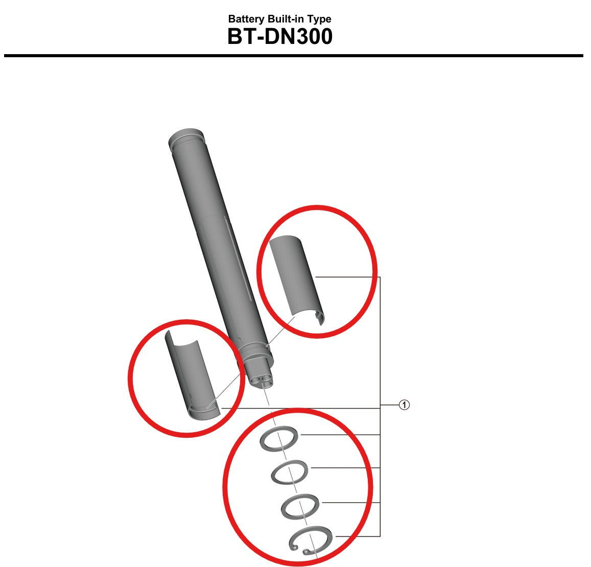 SHIMANO BT-DN300 Battery Adapter