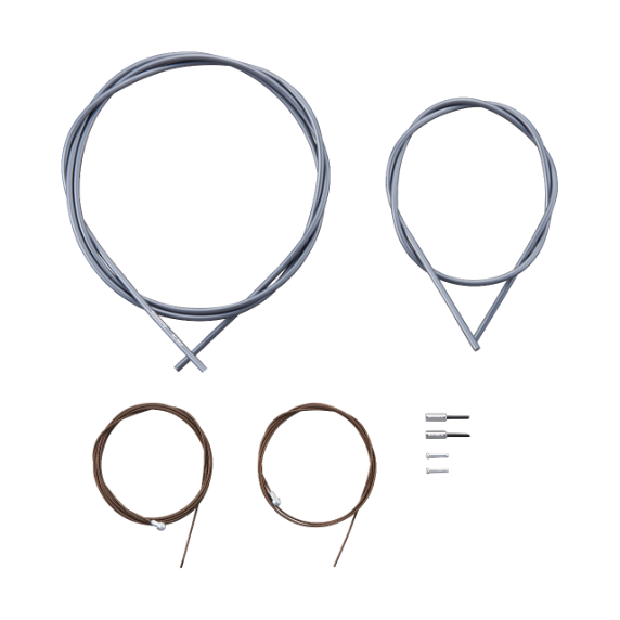 SHIMANO DURA-ACE 9000 γκρι σετ καλωδίων και σωλήνων φρένων