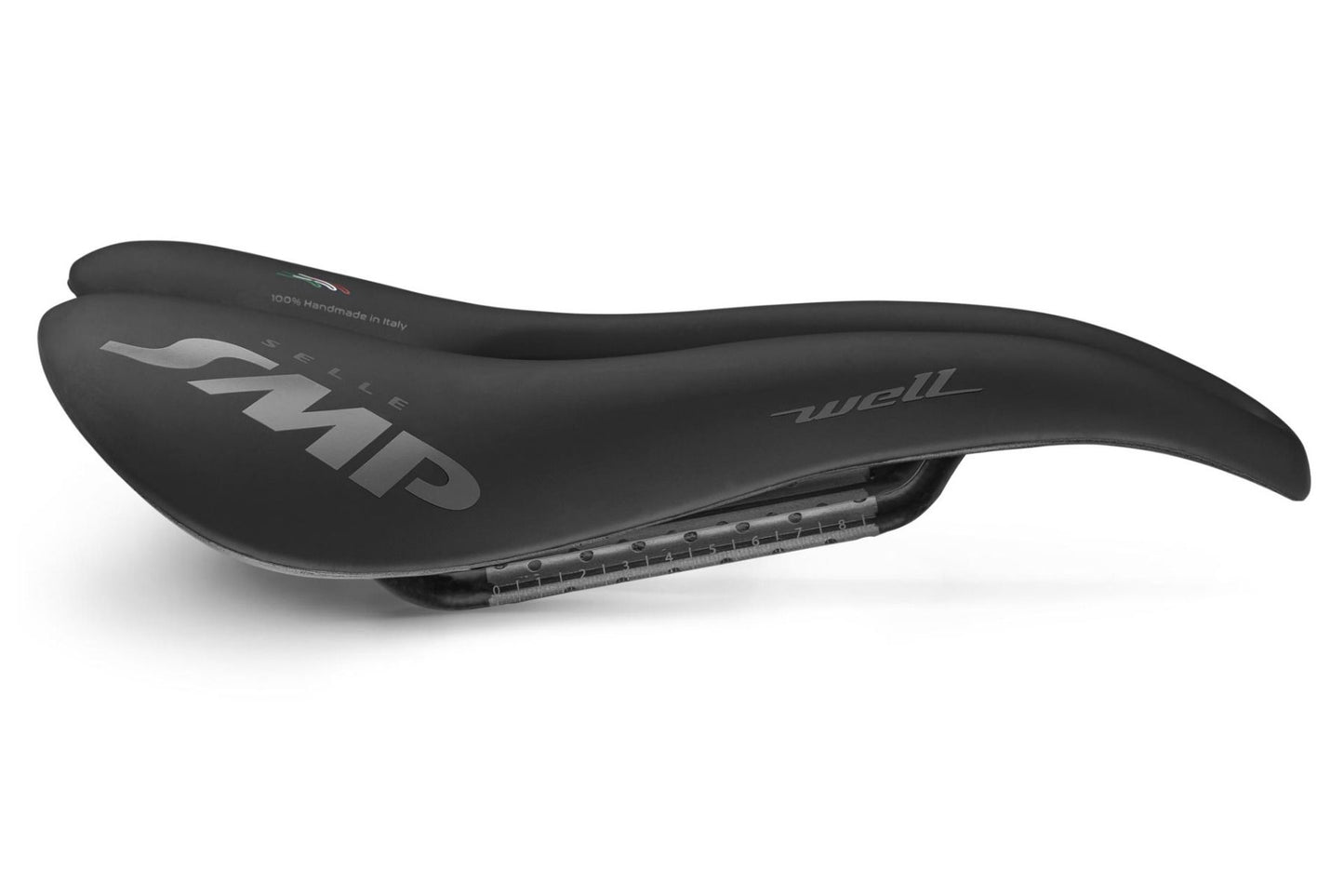 Σέλα SMP WELL Πλάτος 144mm Carbon Rails Μαύρο