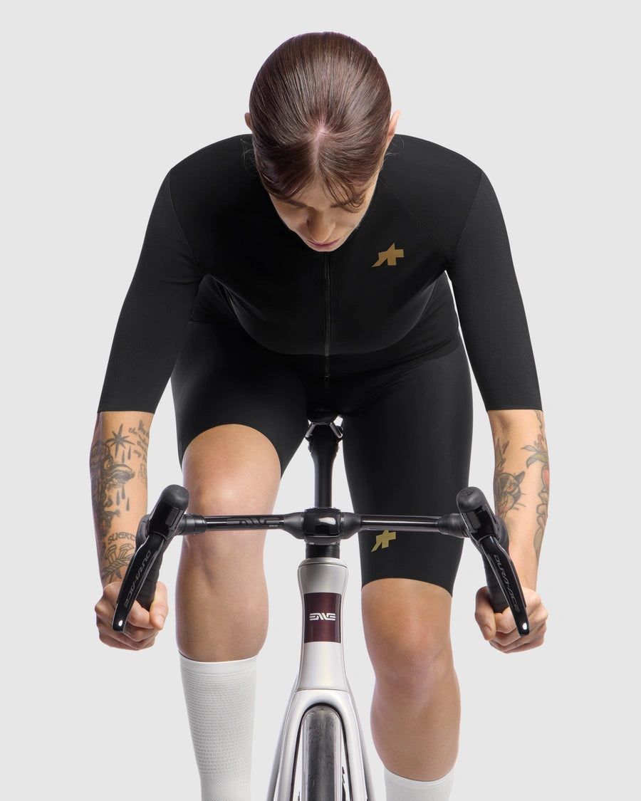 ASSOS UMA GTV SHELL S11 Γυναικείο μακρυμάνικο Jersey Μαύρο