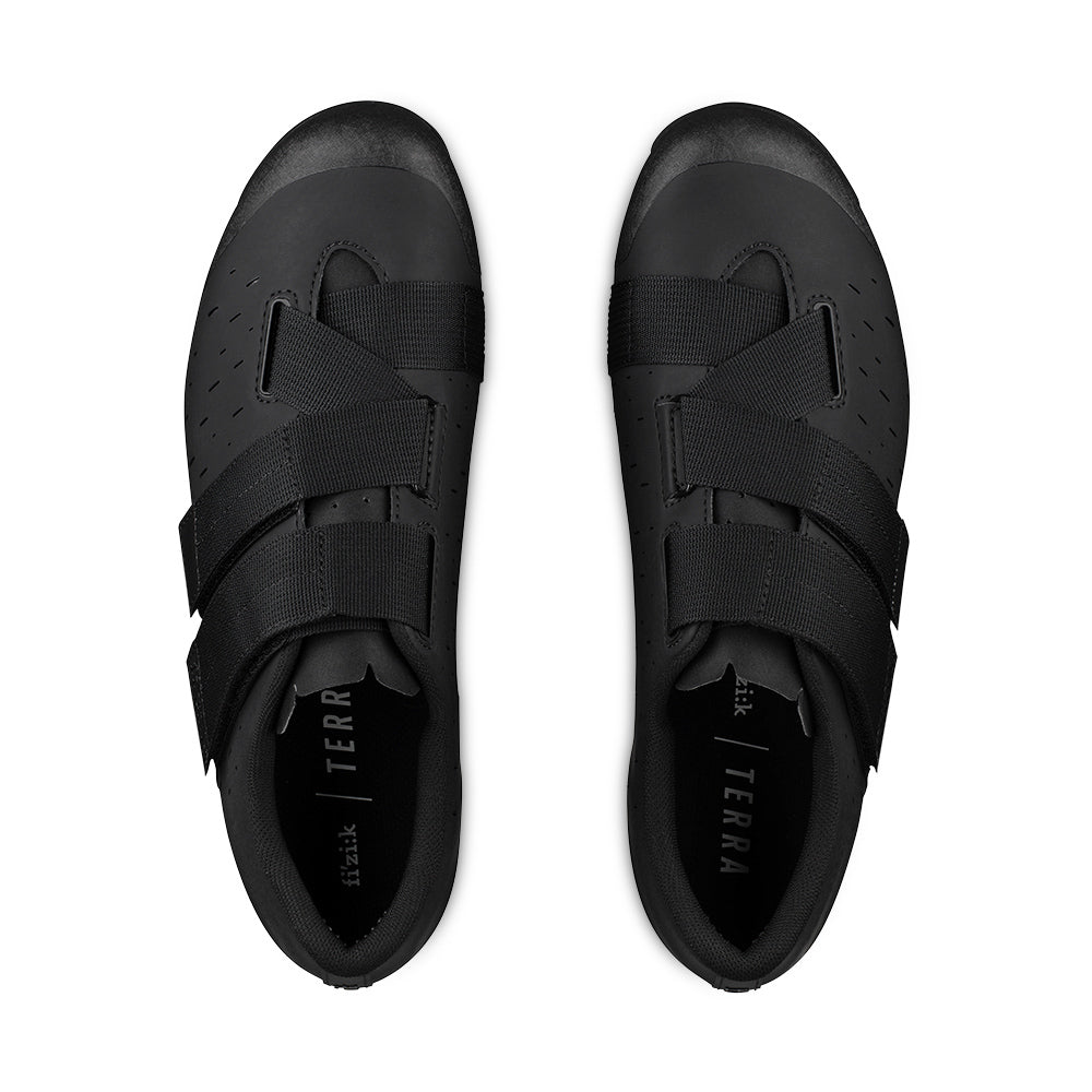 FIZIK TERRA X4 POWERSTRAP Gravel Παπούτσια Μαύρο