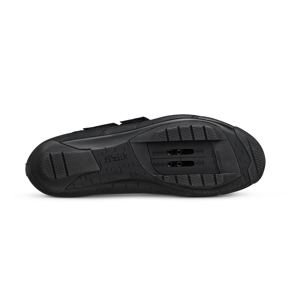 FIZIK TERRA X4 POWERSTRAP Gravel Παπούτσια Μαύρο