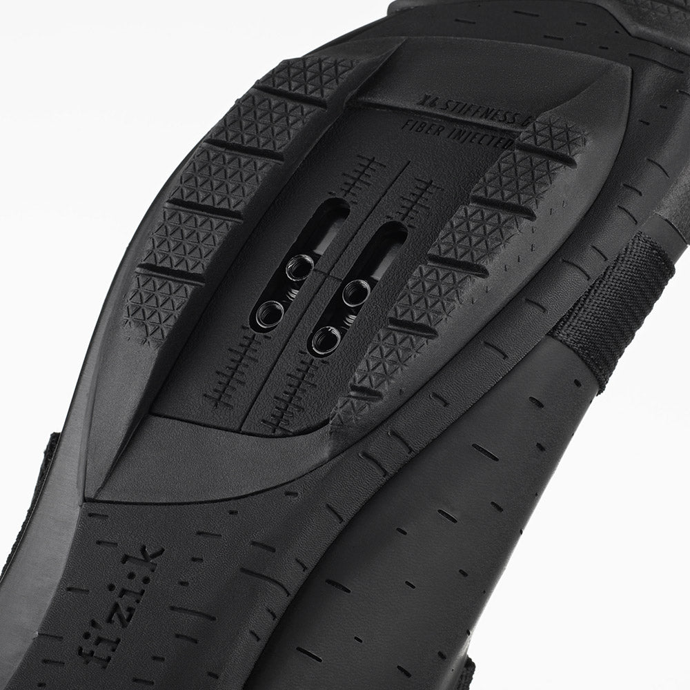 FIZIK TERRA X4 POWERSTRAP Gravel Παπούτσια Μαύρο