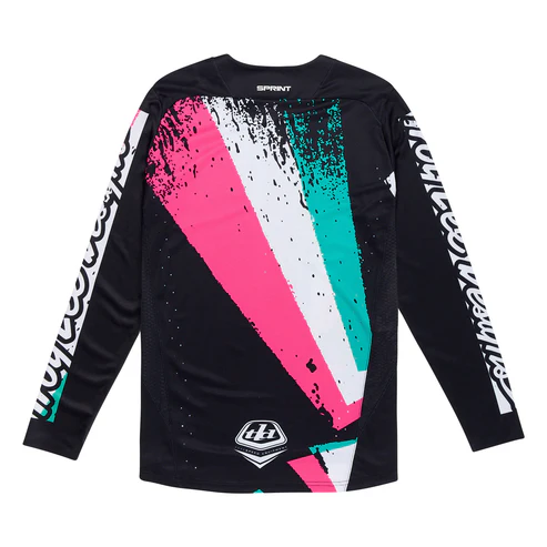 TROY LEE DESIGNS SPRINT FULL PULL Μακρυμάνικο Jersey Μαύρο 2025
