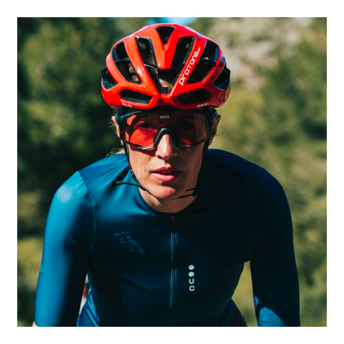 KASK PROTONE ICON Κράνος δρόμου κόκκινο