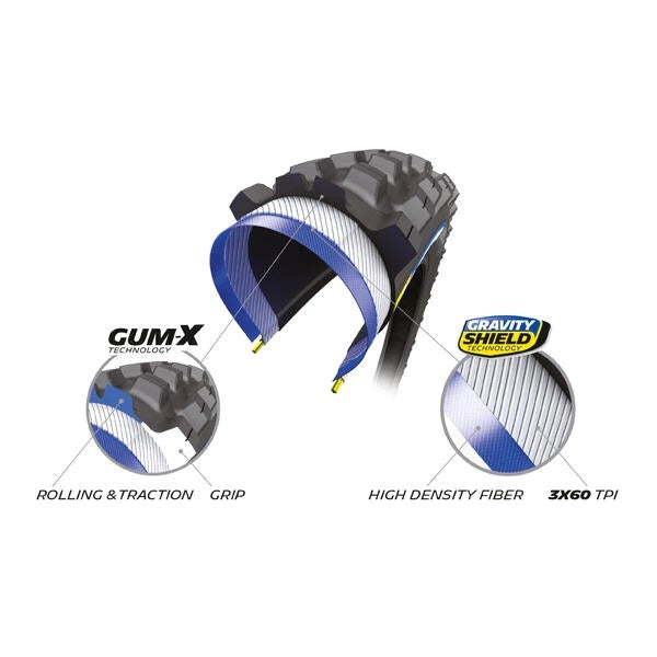MICHELIN WILD AM2 Competition Line 29x2.60 ελαστικό για λάστιχα χωρίς σωληνώσεις, μαλακό ελαστικό