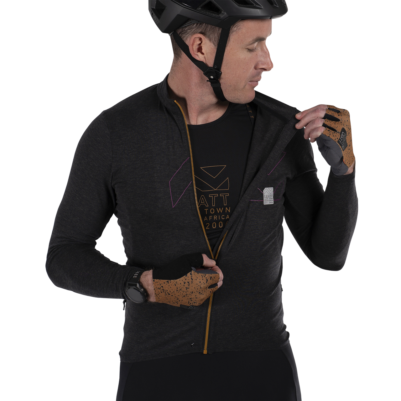 LEATT MTB ENDURANCE 4.0 Long Sleeve Jersey Μαύρο