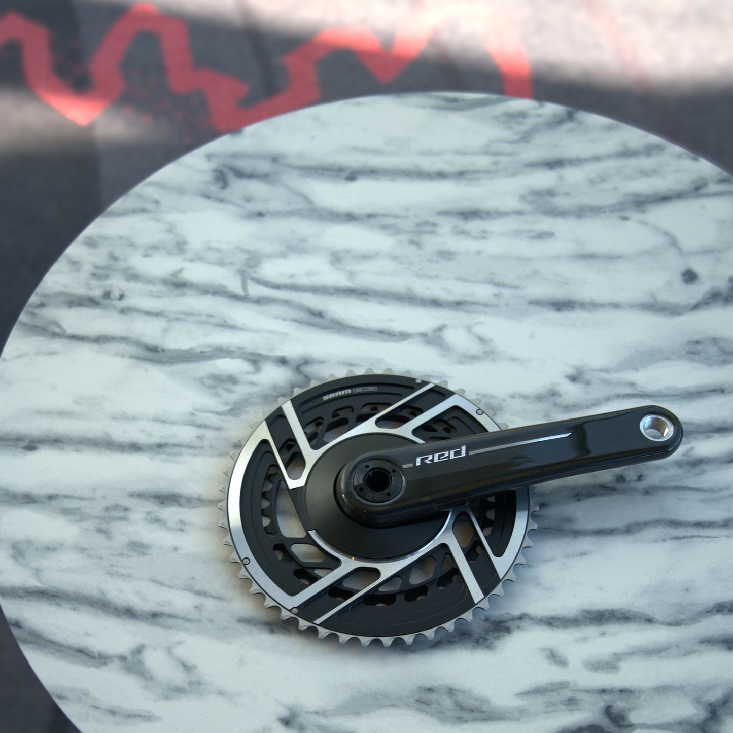 SRAM RED AXS E1 2X DUB DM 12V στροφαλοφόρα SRAM RED AXS E1 2X DUB DM 12V