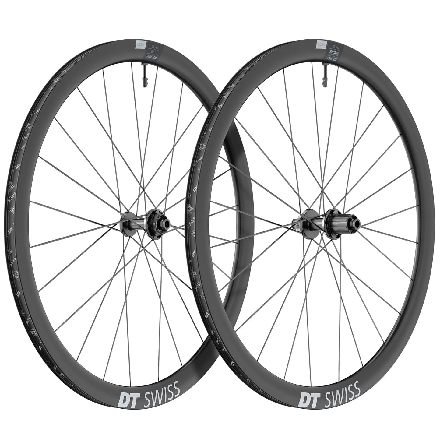 Ζεύγος τροχών DT SWISS ARC 1400 DICUT 38 DISC Tubeless Ready (Center Lock)