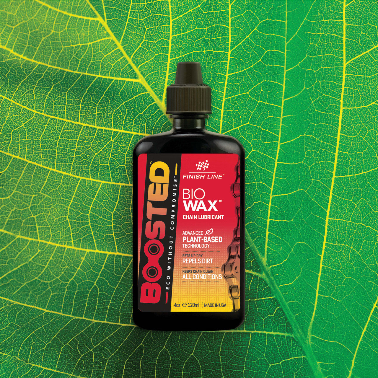 Λιπαντικό για αλυσίδες FINISH LINE BOOSTED™ BIO WAX (120 ml)