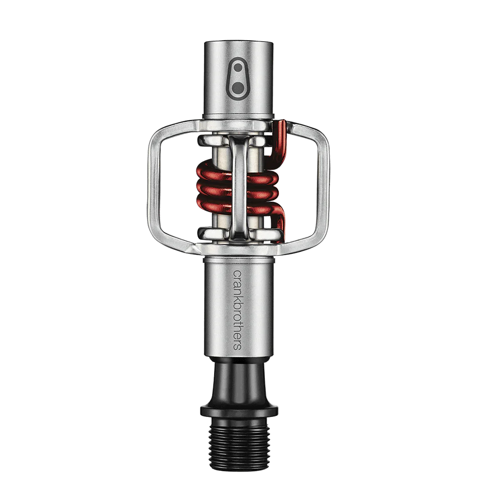 CRANKBROTHERS EGG BEATER 1 πεντάλ Ασημί/κόκκινο