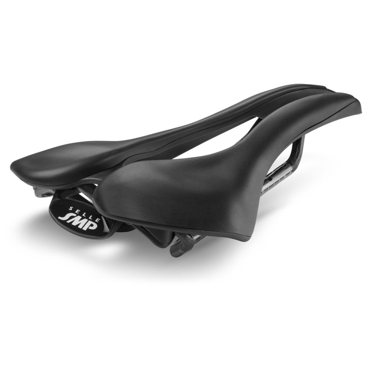 SMP EVO 20C Carbon Rails Μαύρη σέλα