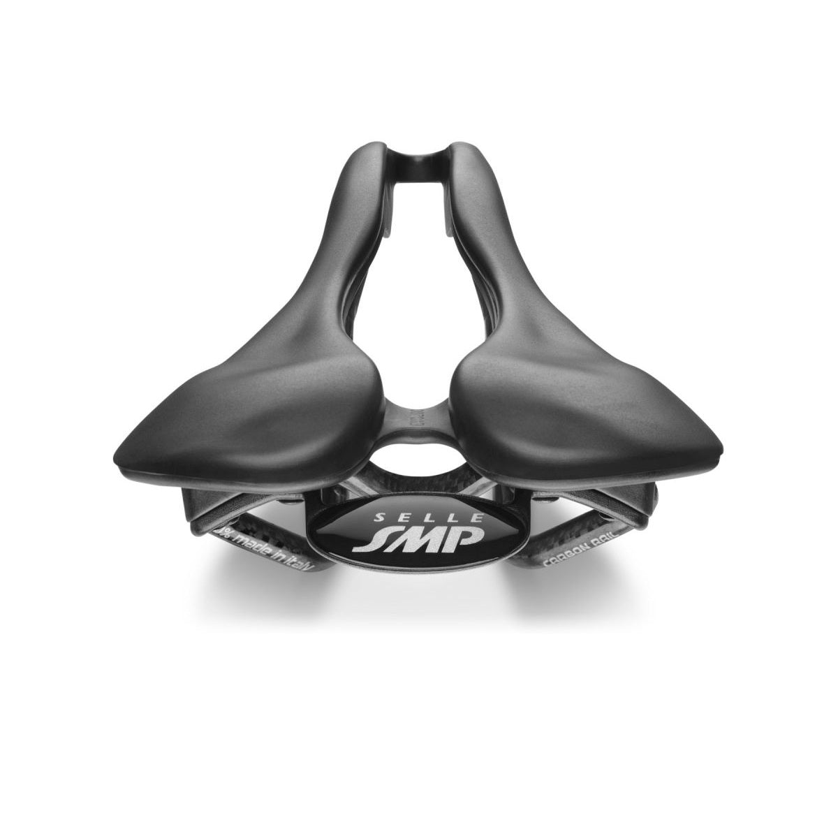 SMP EVO 20C Carbon Rails Μαύρη σέλα