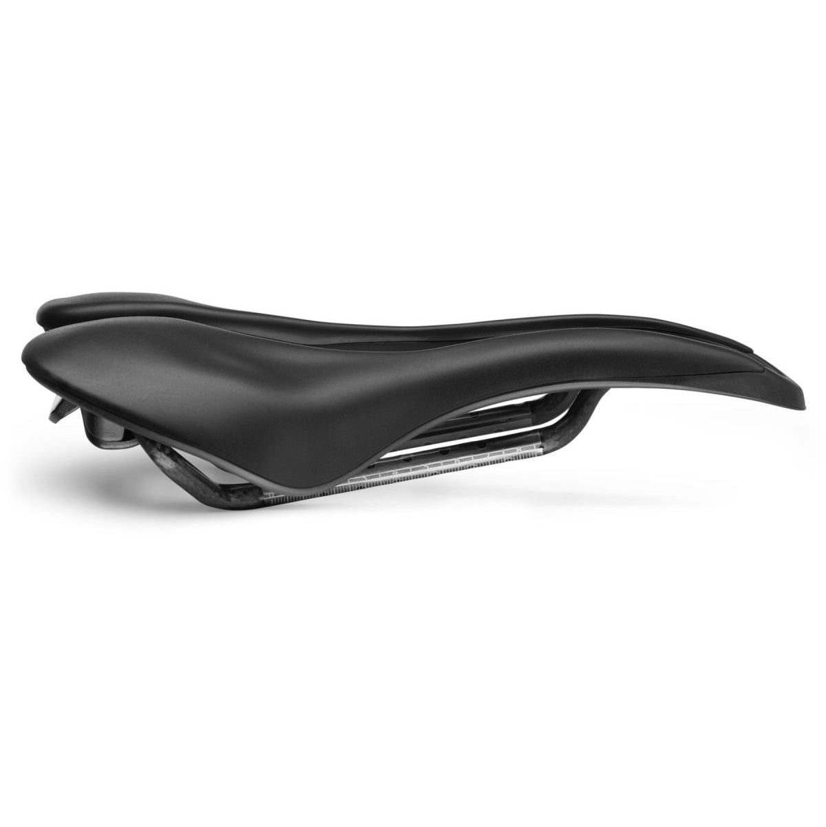 SMP EVO 20C Carbon Rails Μαύρη σέλα