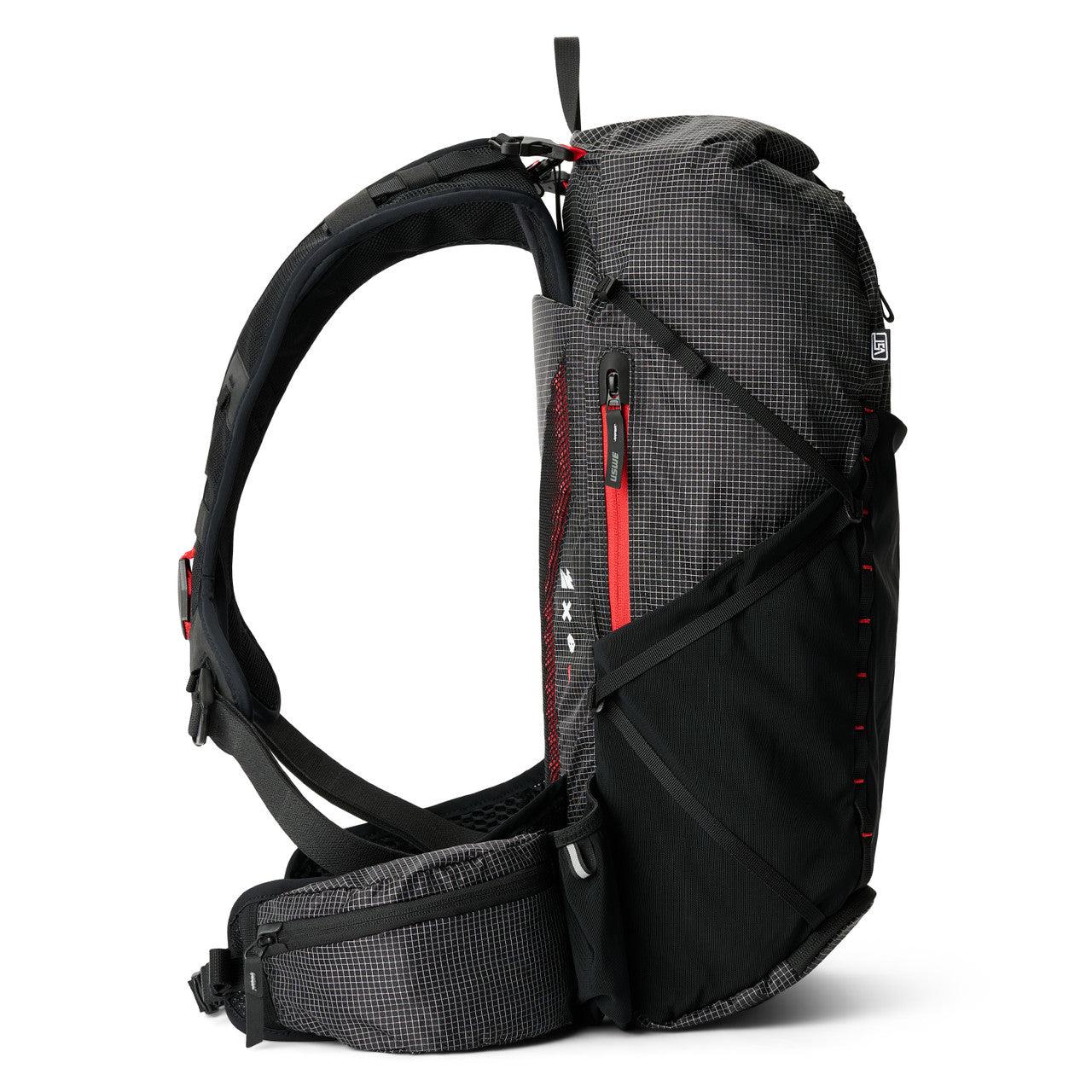 USWE ROLLTOP DAYPACK 18L Backpack Black