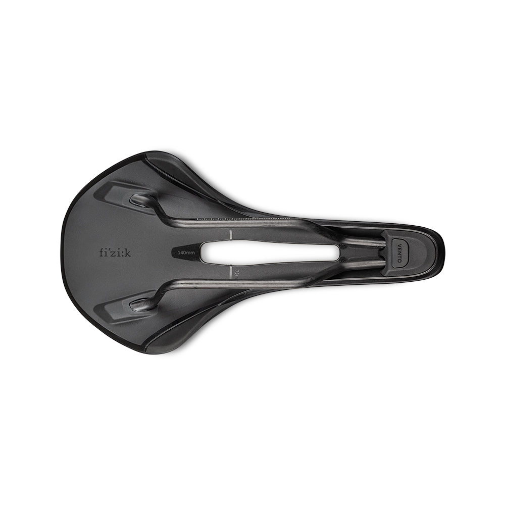 FIZIK VENTO ANTARES R1 140mm Carbon Rails Μαύρη σέλα