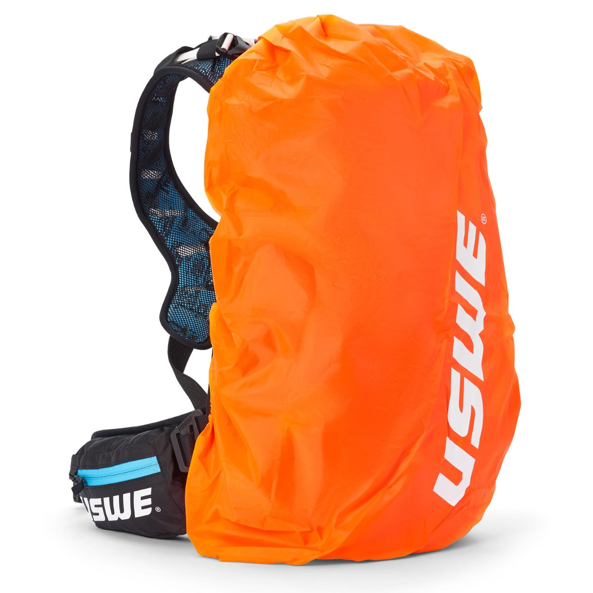 USWE FLOW 16 L Backpack with Integrated Dorsal Black/Blue