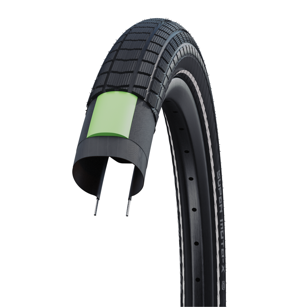 SCHWALBE SUPER MOTO-X 27.5x2.80 ADDIX DD RaceGuard Tubetype άκαμπτο ελαστικό