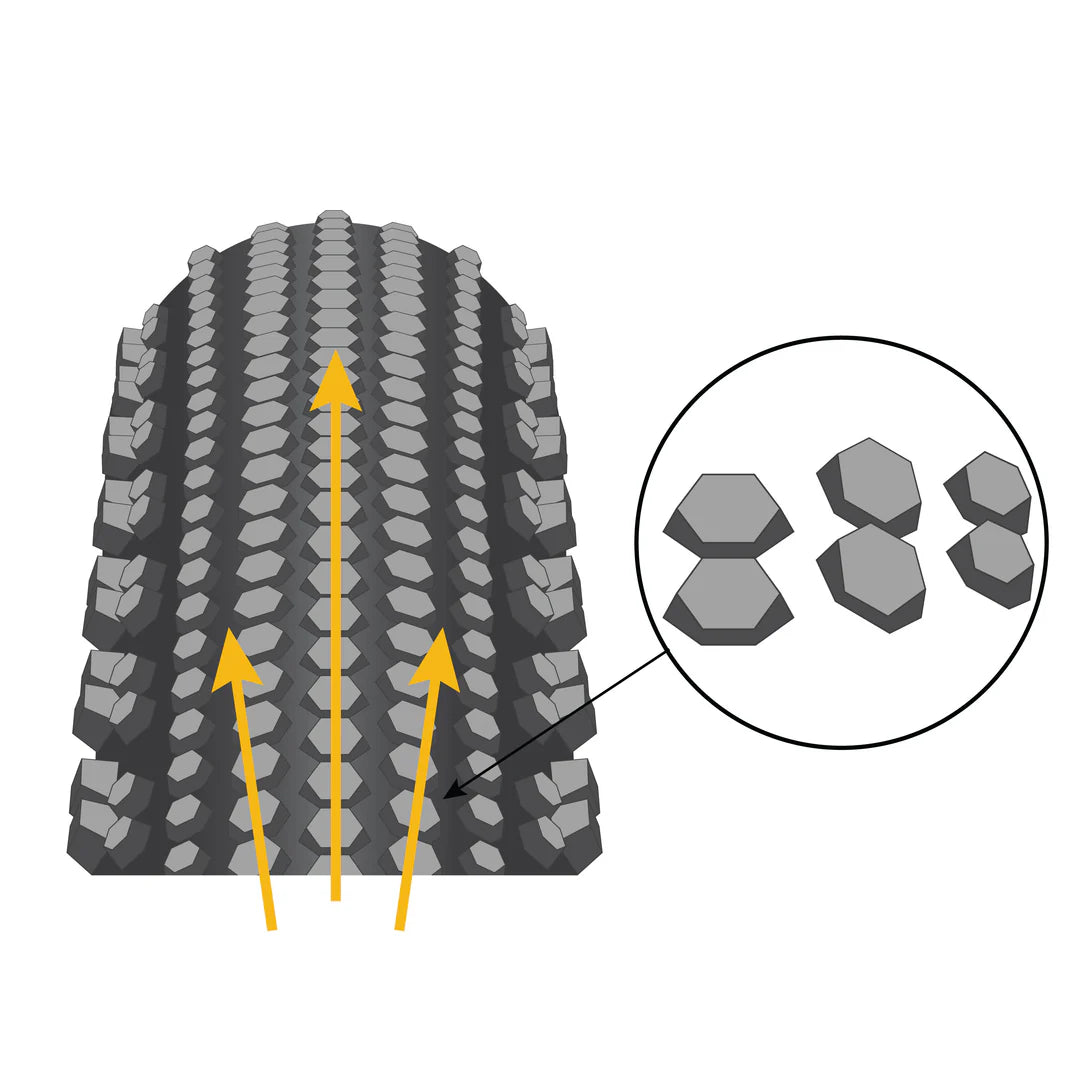 ENVE HEX 700x40 Tubeless Ready Μπεζ ελαστικό