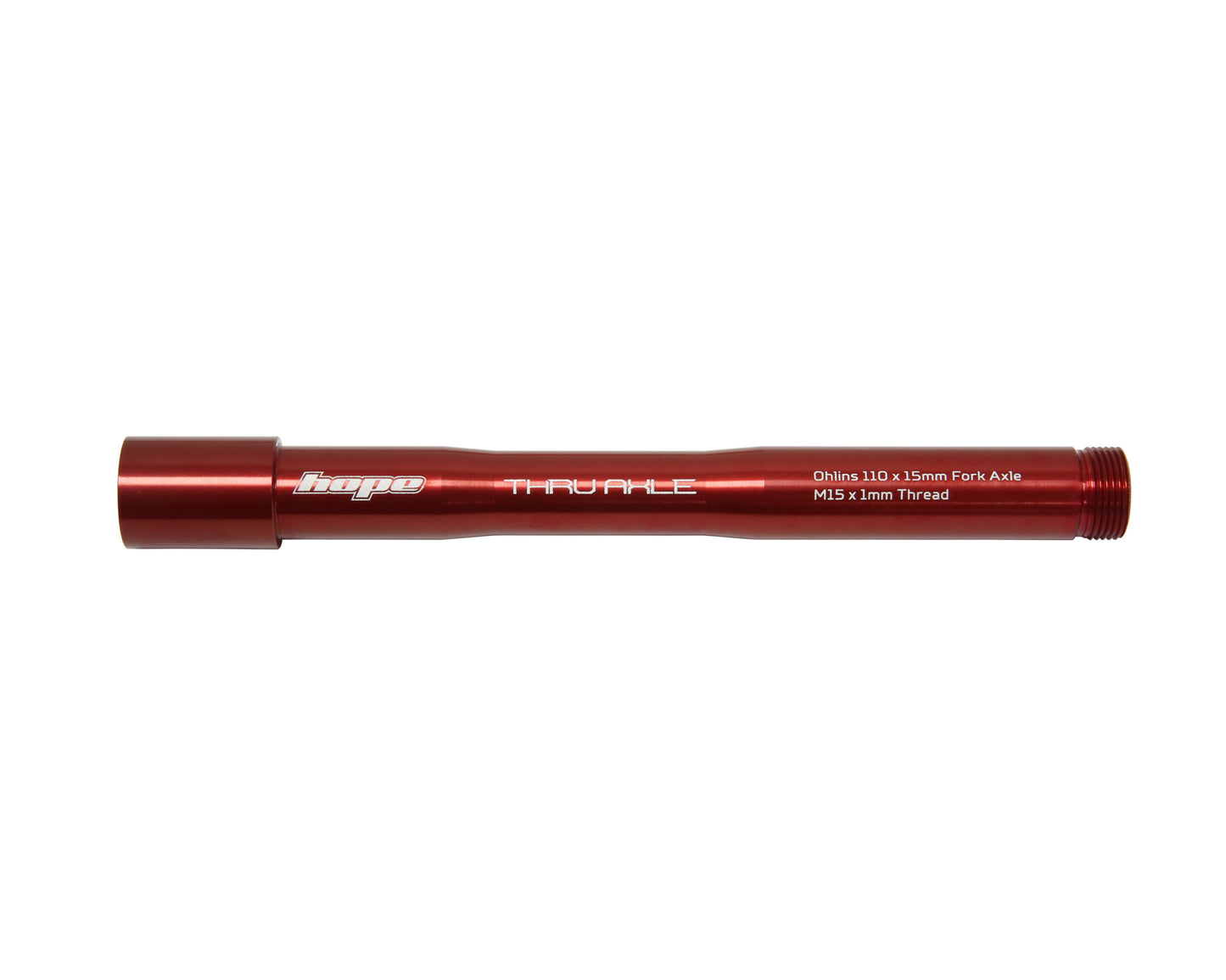 HOPE Άξονας μπροστινού τροχού για πιρούνια OHLINS RXF34/RXF36/RXF38 Κόκκινο
