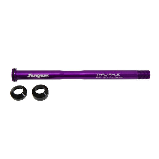 HOPE Πίσω άξονας τροχού 164.5-167mm #HTAR167 Μωβ