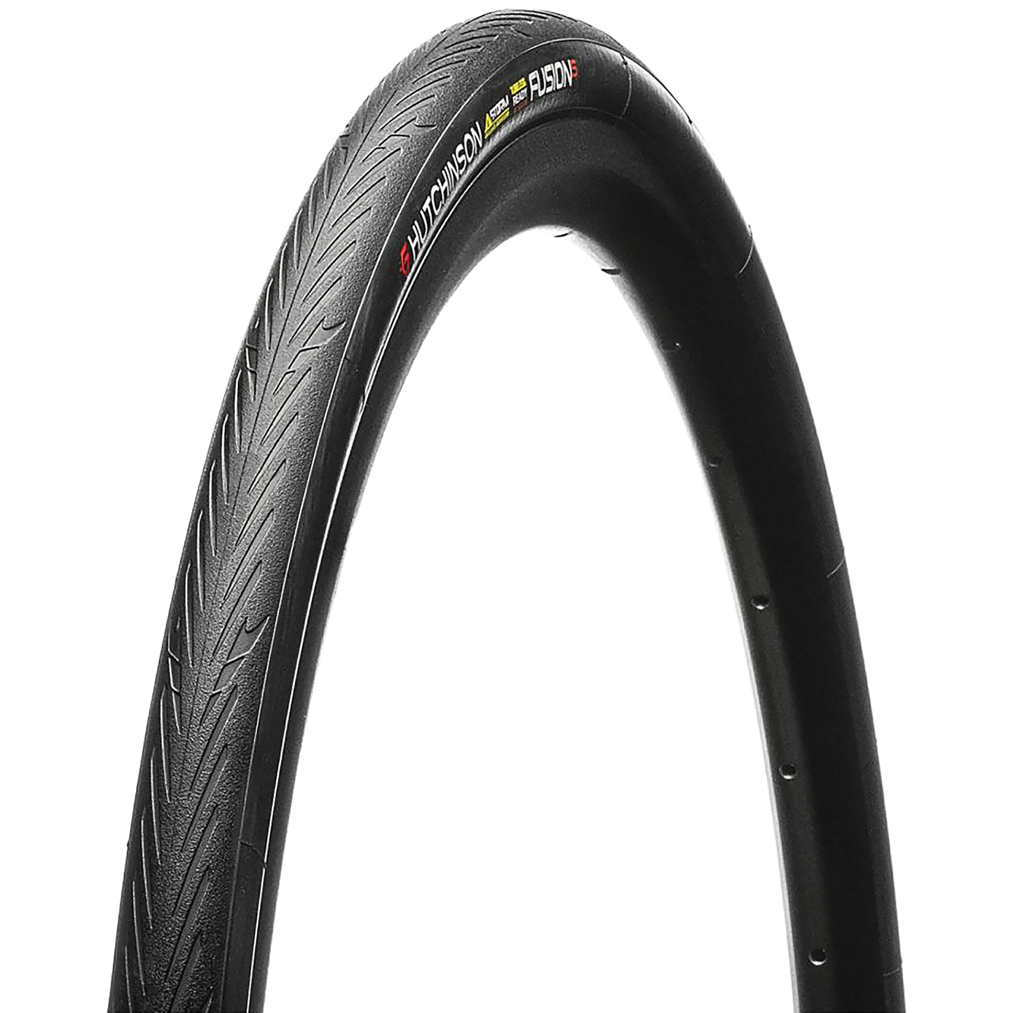 HUTCHINSON FUSION 5 ALL SEASON 700c TubeType Black tire