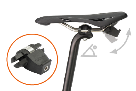 VAUDE TRAILSADDLE L 10.5 L τσάντα σέλας Μαύρο/πράσινο