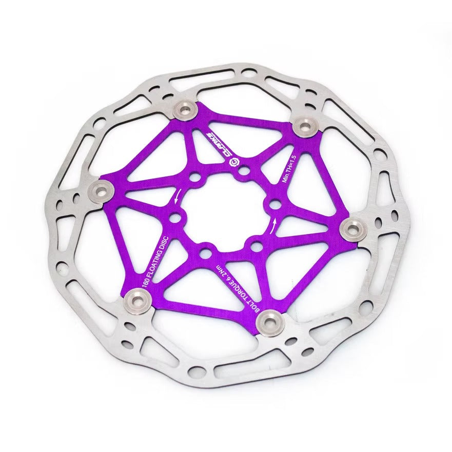 CLARKS 6 Hole Floating Disc Violet